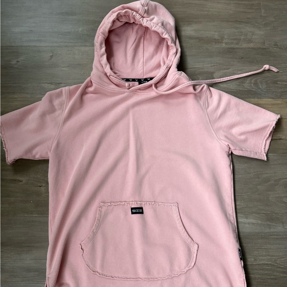 Size UP apparel men’s Shirt sleeve gym hoodie M #menssweatshirt #gymwear - Picture 1 of 6